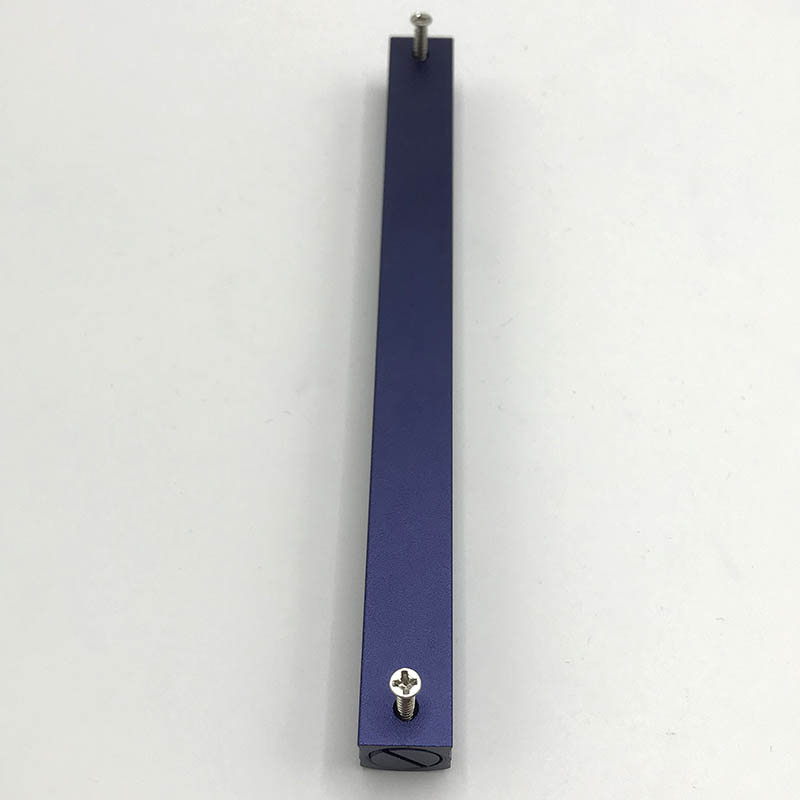 Boîtier de mezouzah bleu en aluminium – 17 cm – Image 2
