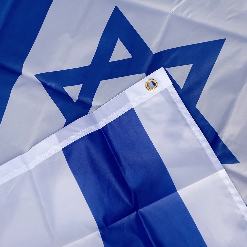 Drapeau d’Israël polyester 90 x 150 cm